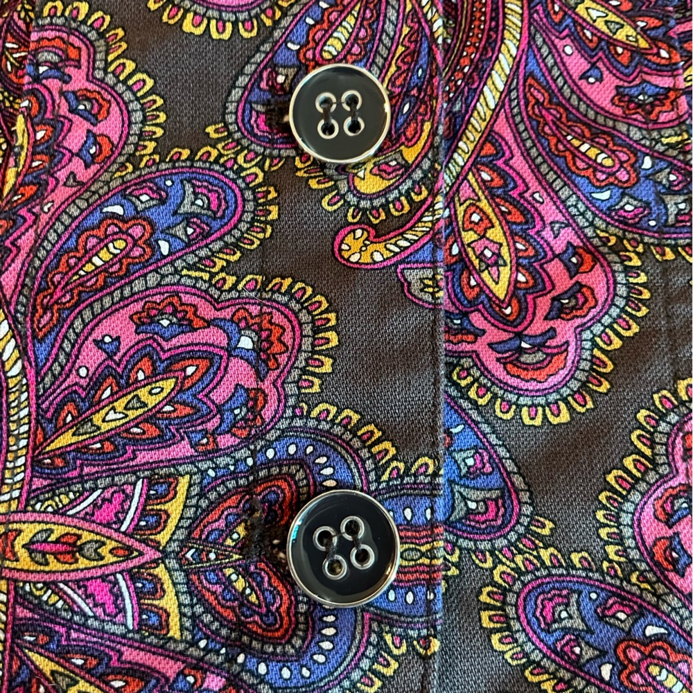 ANALOGY PAISLEY PATTERNED JACKET LARGE - Picture 4 of 13
